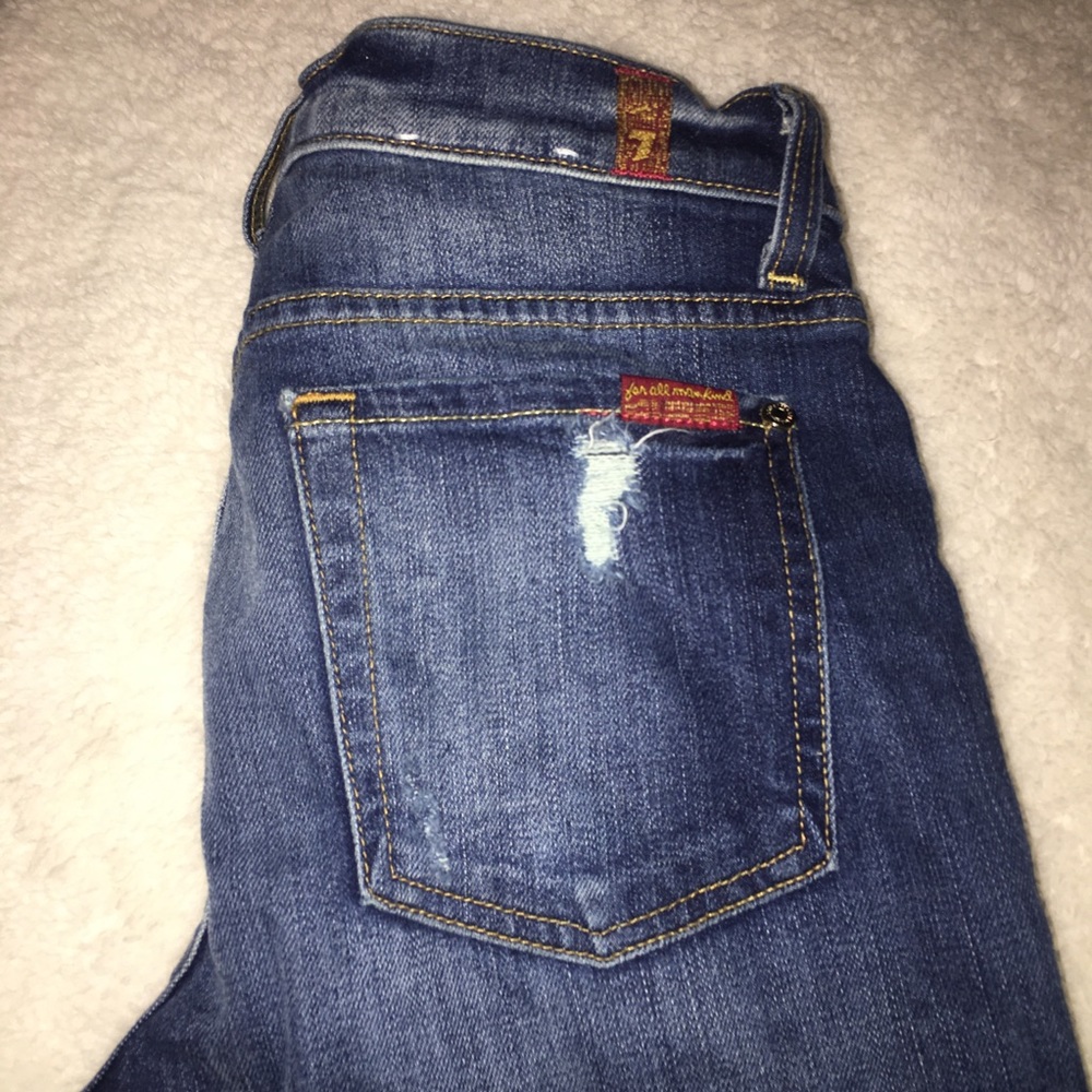 7 for all mankind skinny jeans 🤩